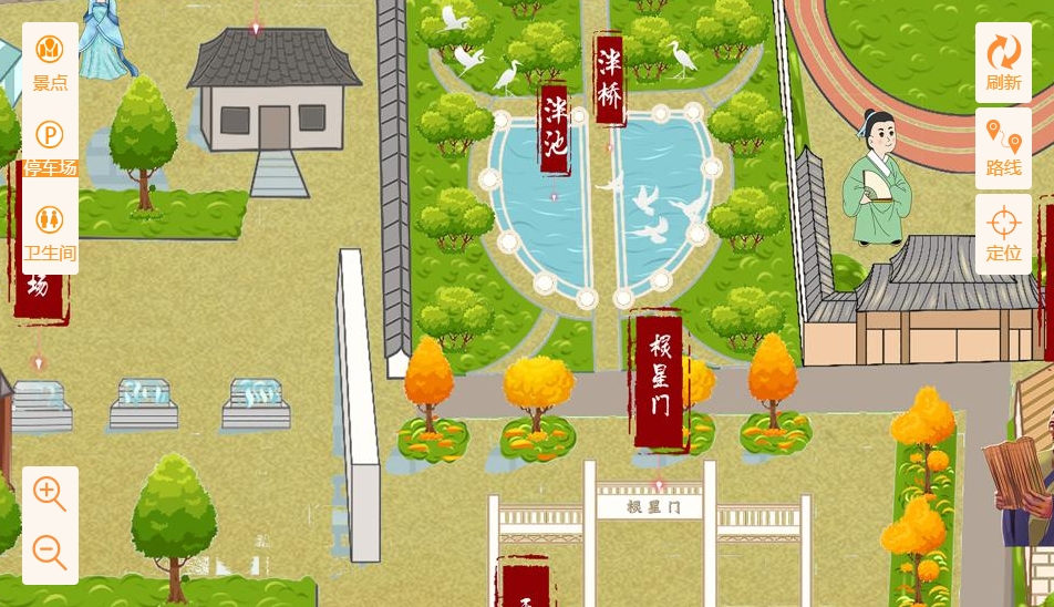 贺州手绘地图景区语音讲解导览系统：智慧景区建设的基石