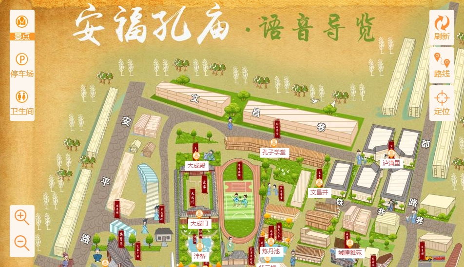 贺州手绘地图：智慧景区智能化服务的延伸